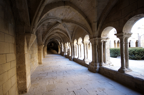 Galería sur del claustro de Vallbona